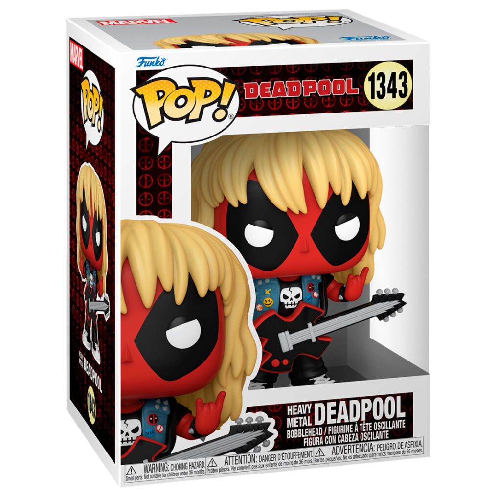 Figura POP Marvel Deadpool - Deadpool Heavy Metal_0