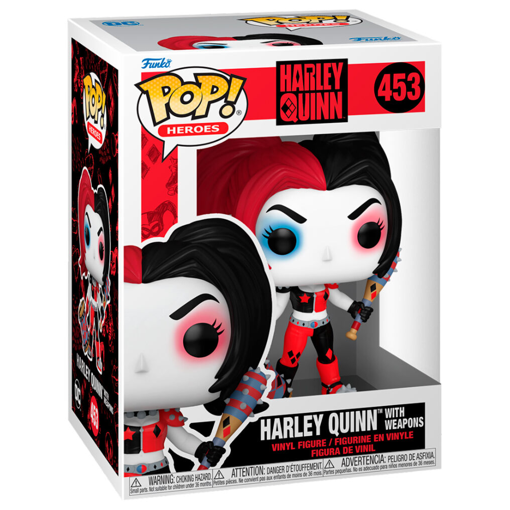 Figura POP DC Comics Harley Quinn with Weapons_0