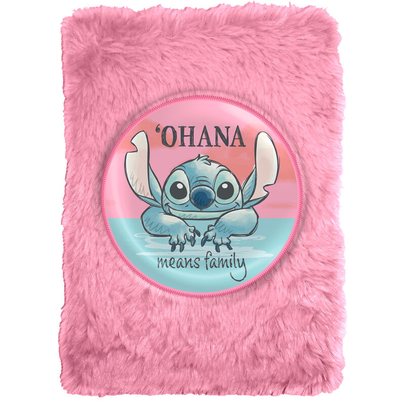 Cuaderno peluche Stitch Disney_0