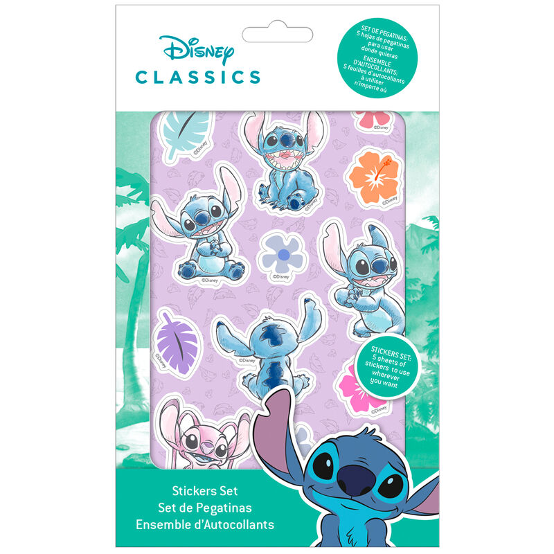 Set pegatinas Stitch Disney_0