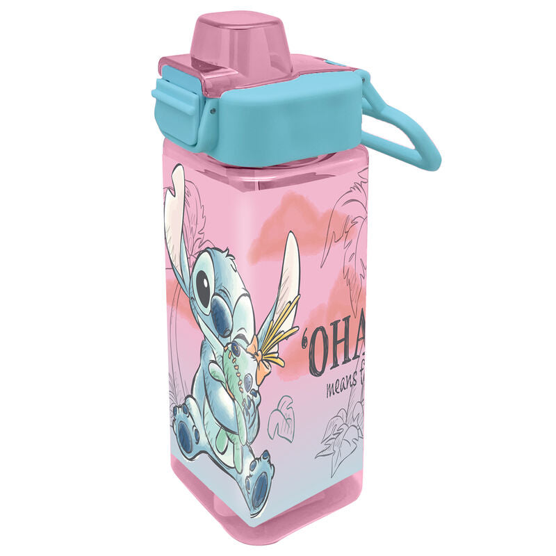 Cantimplora cuadrada Stitch Disney 500ml_0