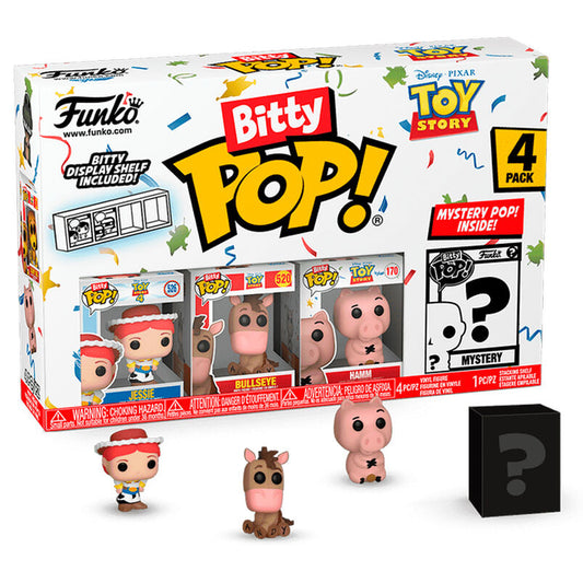 Blister 4 figuras Bitty POP Disney Toy Story Jessie_0