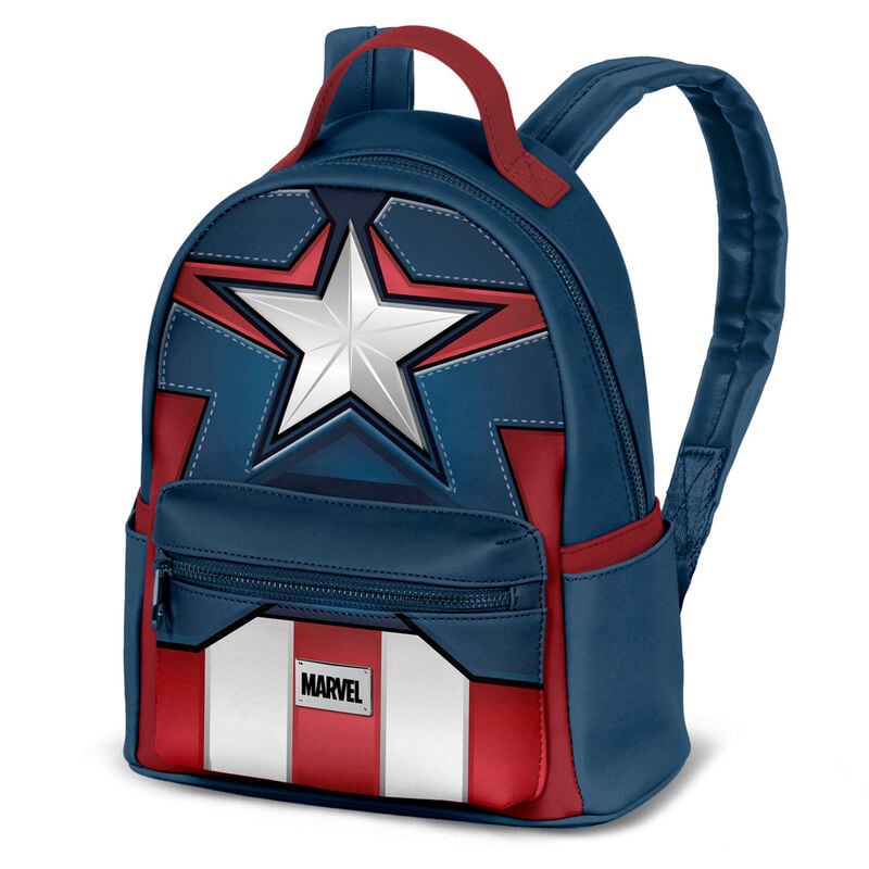 Mochila Coura Capitan America Marvel 29cm_0