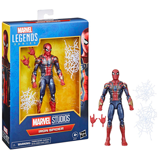 Figura Iron Spider Legends Series Marvel 15cm_0