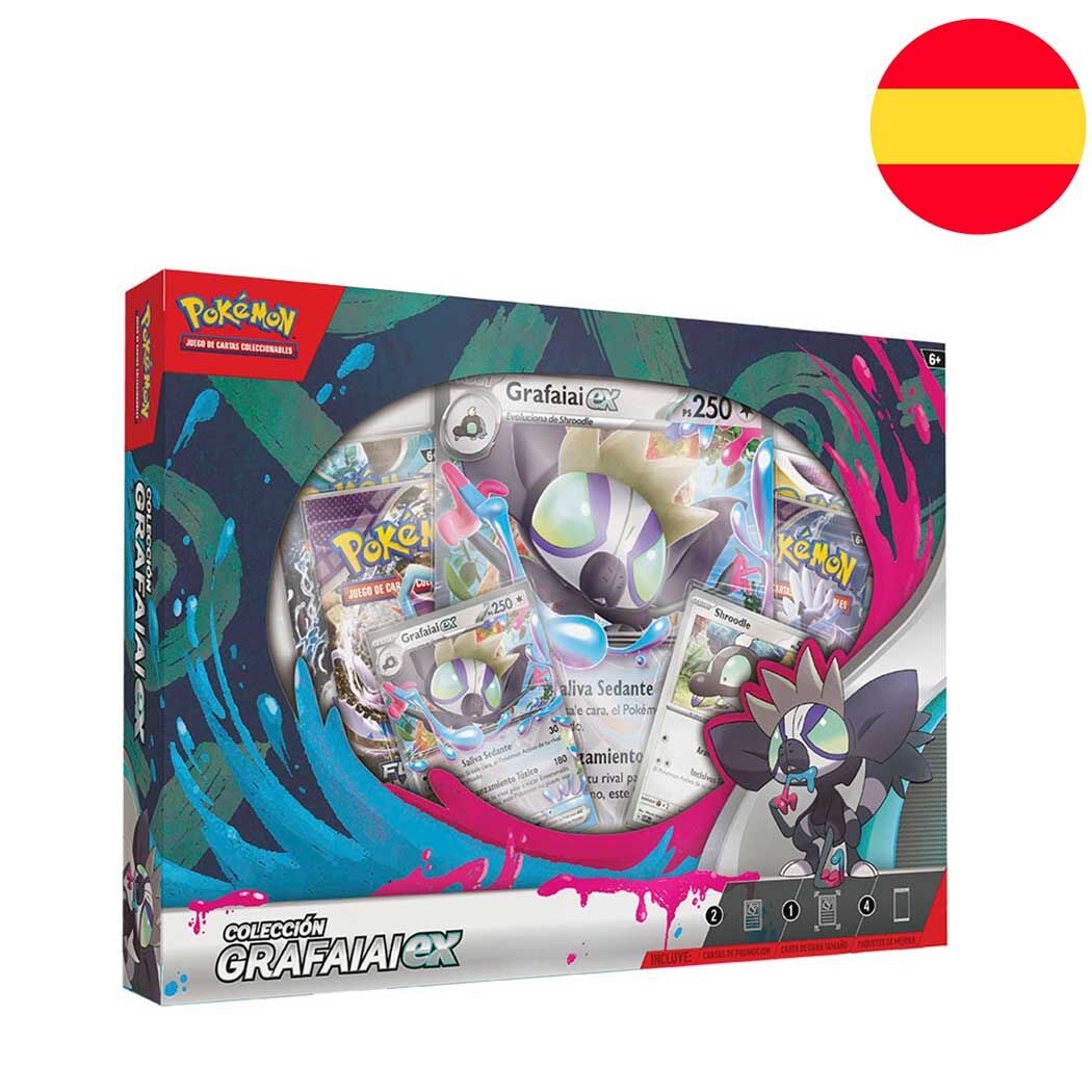 Blister juego cartas coleccionables Grafaiaia Pokemon espaÃ±ol_0