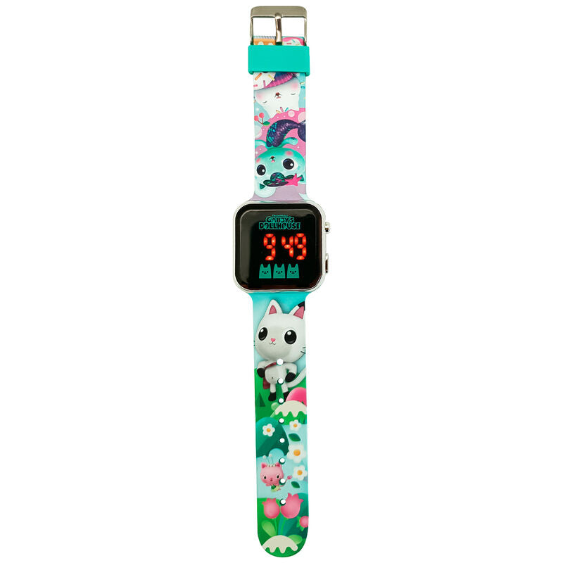 Reloj led La Casa de MuÃ±ecas de Gabby_0