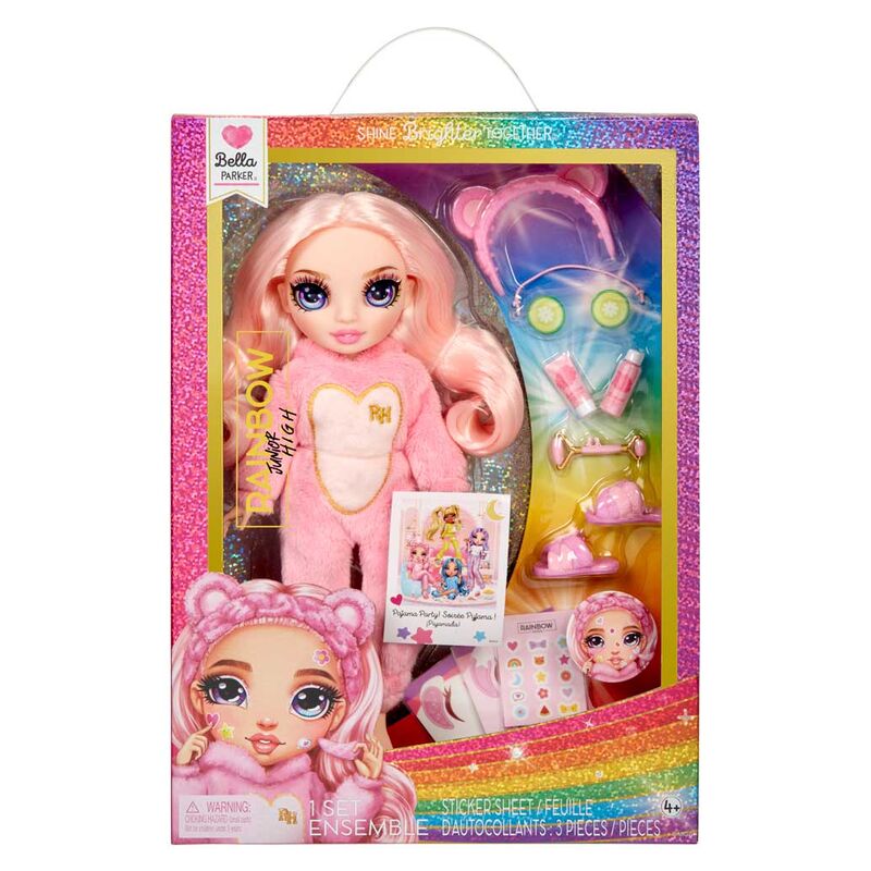 Rainbow High Junior High PJ Party - Bella (Pink), Puppe_0