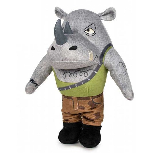 Peluche Rocksteady Mutant Mayhem Tortugas Ninja 28cm_0