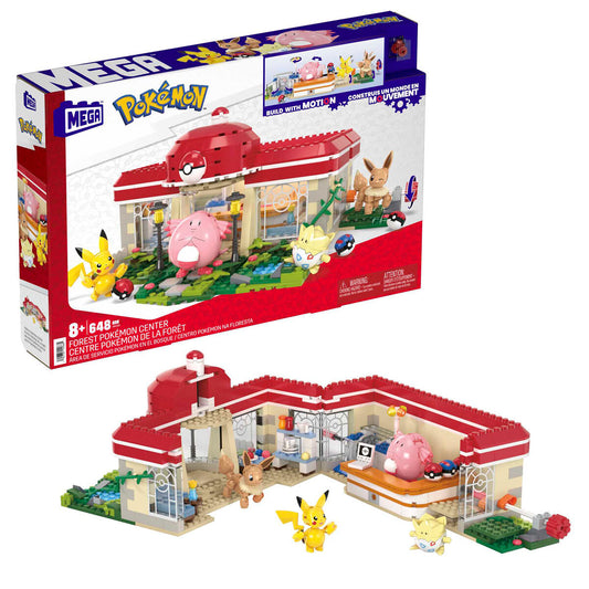 MEGA PokÃ©mon WaldspaÃŸ PokÃ©-Center, Konstruktionsspielzeug_0
