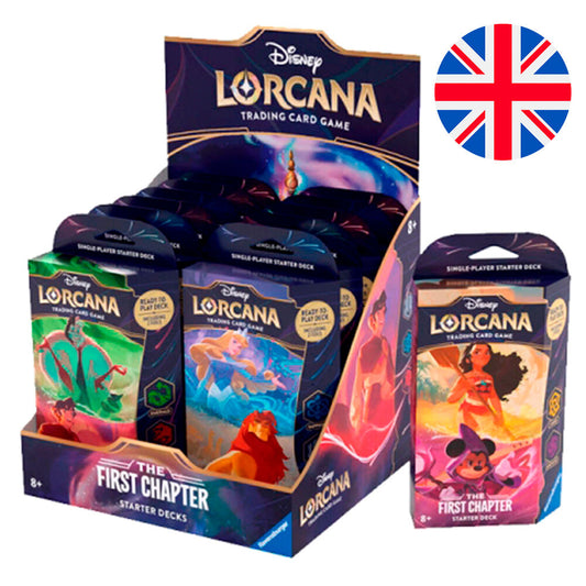 Baraja juego cartas The First Chapter Disney Lorcana ingles surtido_0