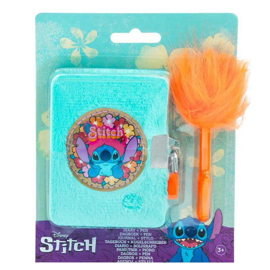 Mini diario + boligrafo Stitch Disney_0