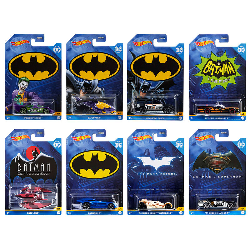 Coche Batman DC Comics Hot Wheels surtido_0
