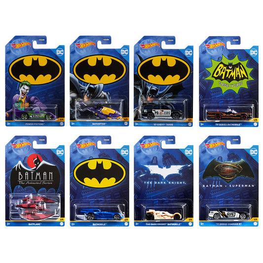 Coche Batman DC Comics Hot Wheels surtido_0