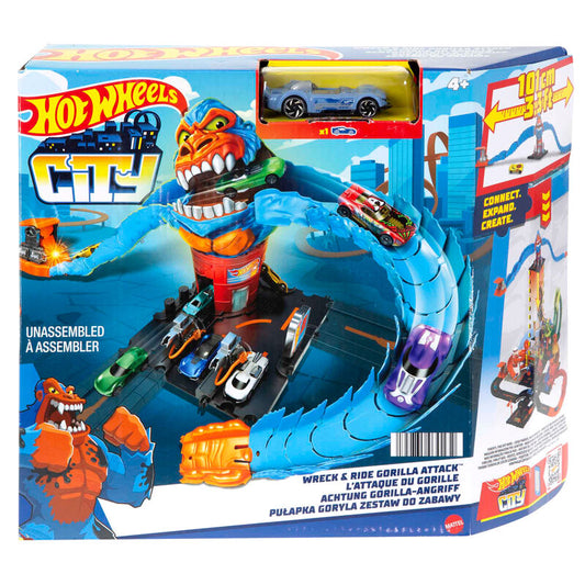 Pista Gorila Gasolinera City Hot Wheels_0
