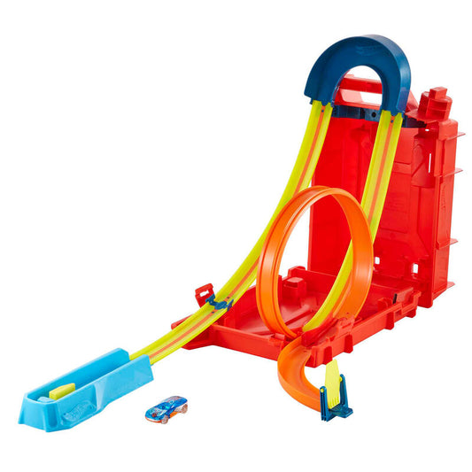 Pista Bidon de AcrobaciasTrack Builder Hot Wheels_0