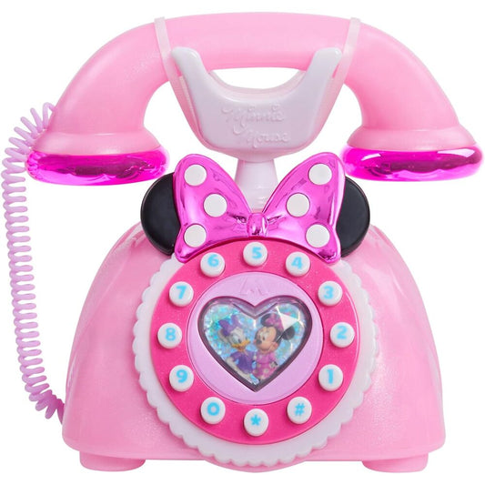 Disney Junior Minnie Mouse Telefon mit Licht- und Soundeffekten, Rollenspiel_0