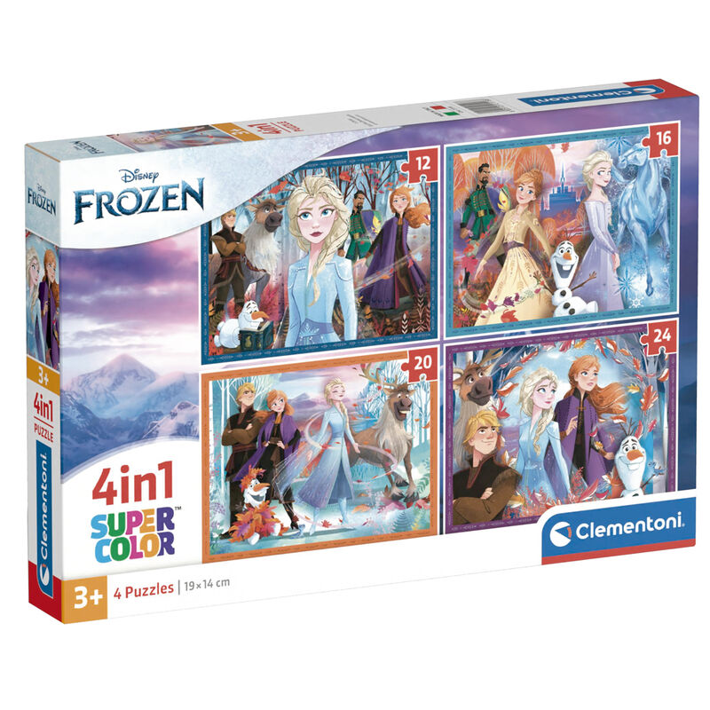 Supercolor 4 in 1 - Disney Frozen 2, Puzzle_0