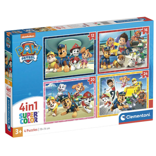 Supercolor 4 in 1 - Paw Patrol, Puzzle_0