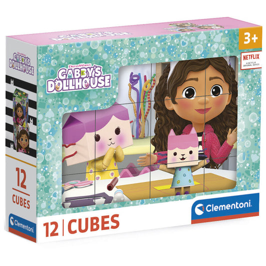 Puzzle cubo La Casa de MuÃ±ecas de Gabby 12pzs_0