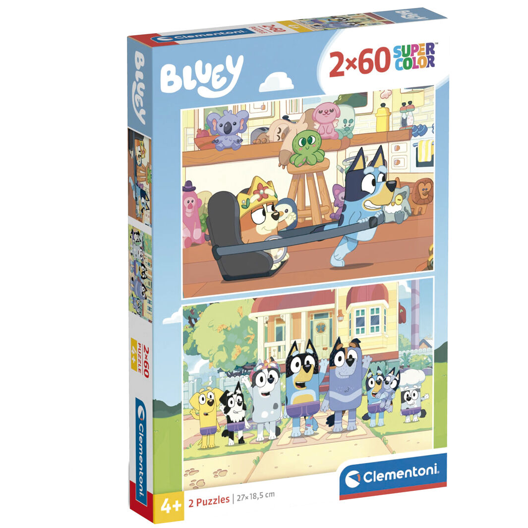 Puzzle Bluey 2x60pzs_0