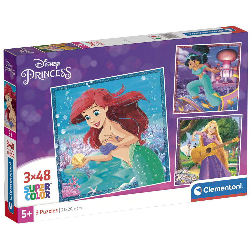 Puzzle Princesas Disney 3x48pzs_0
