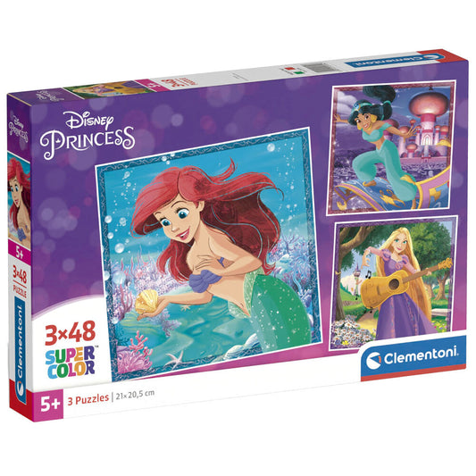 Puzzle Princesas Disney 3x48pzs_0