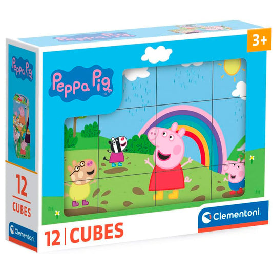 Puzzle cubo Peppa Pig 12pzs_0