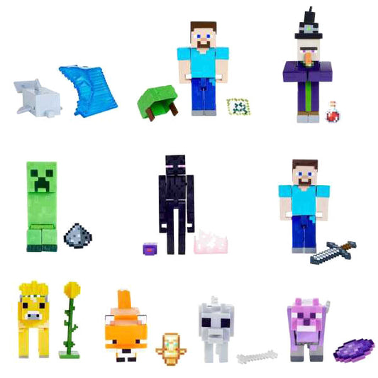 (GTP08) MINECRAFT 3.25  CORE FIGURE ASST_1