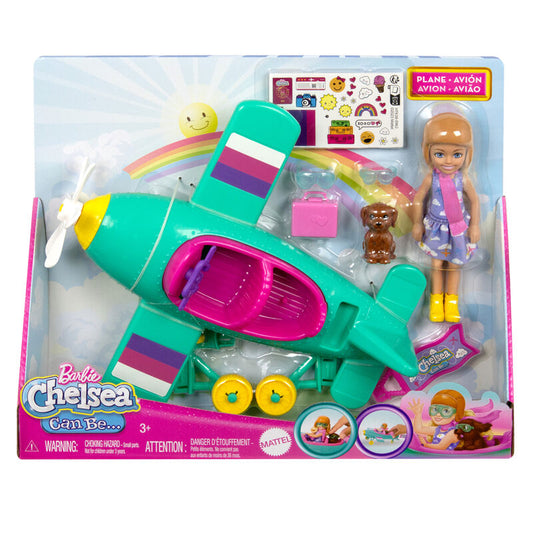 Barbie Family & Friends New Chelsea Can Be Plane, Puppe_0