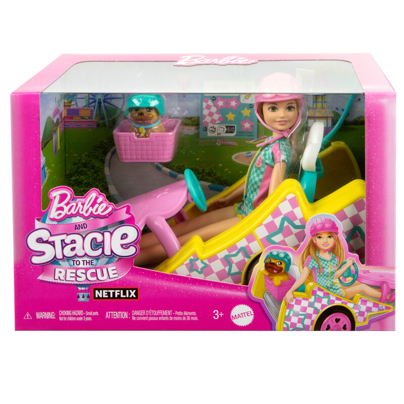 Barbie Family & Friends Stacie Go-Kart, Puppe_0