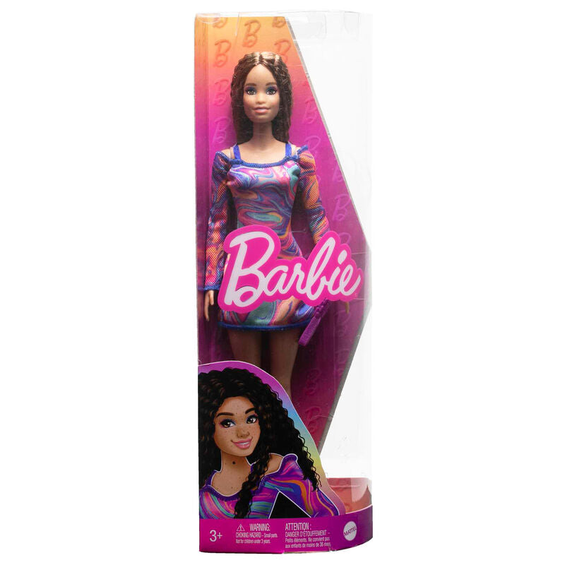 Barbie Fashionistas-Puppe mit gekrepptem Haar und Sommersprossen_0