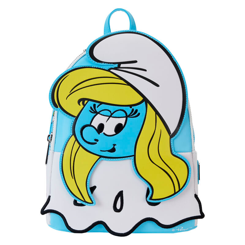 Mochila Pitufina Los Pitufos Loungefly 26cm_0