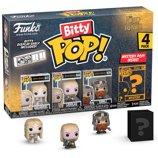 Blister 4 figuras Bitty POP El SeÃ±or de los Anillos Galadriel_0