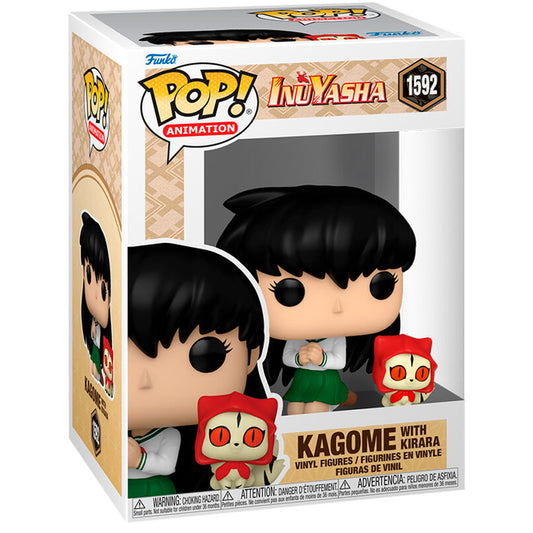 Figura POP Inuyasha Kagome with Kirara_0