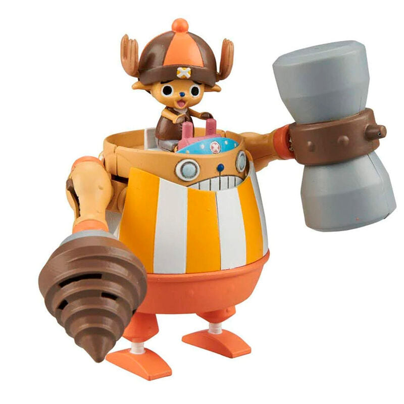 Figura Chopper Robo Super 4 Kung Fu Tracer Re-Run One Piece 15cm_0