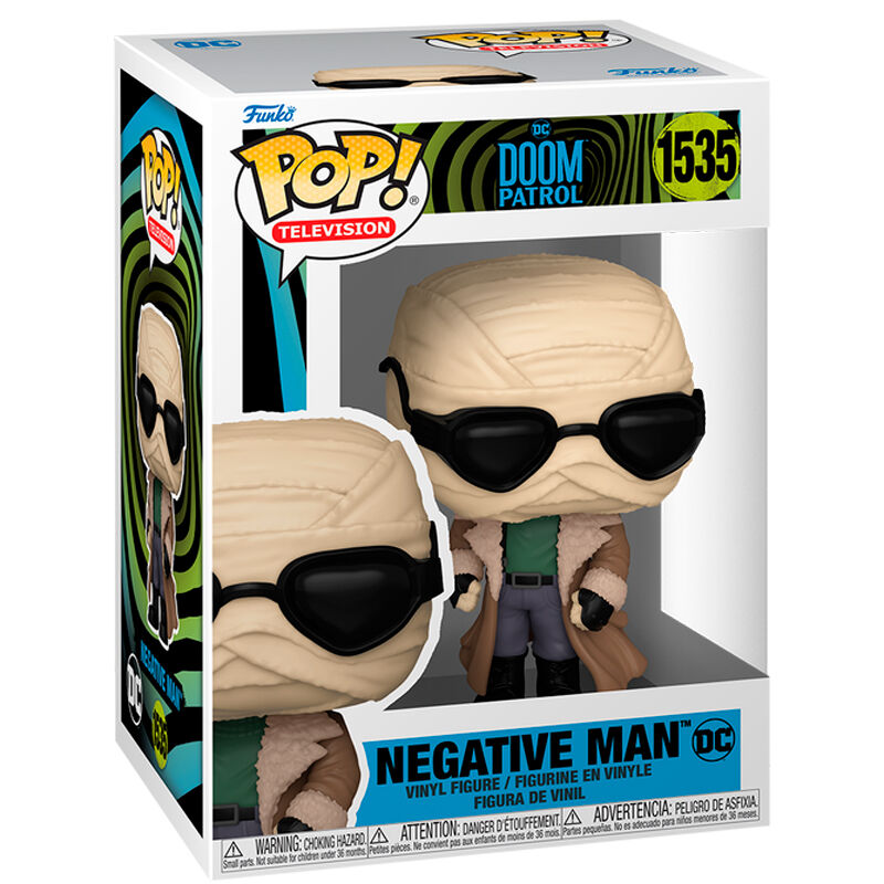 Figura POP DC Comics Doom Patrol Negative Man_0