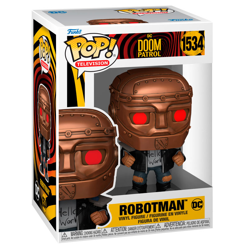 Figura POP DC Comics Doom Patrol Robotman_0