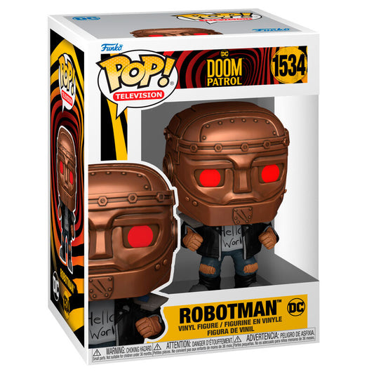 Figura POP DC Comics Doom Patrol Robotman_0