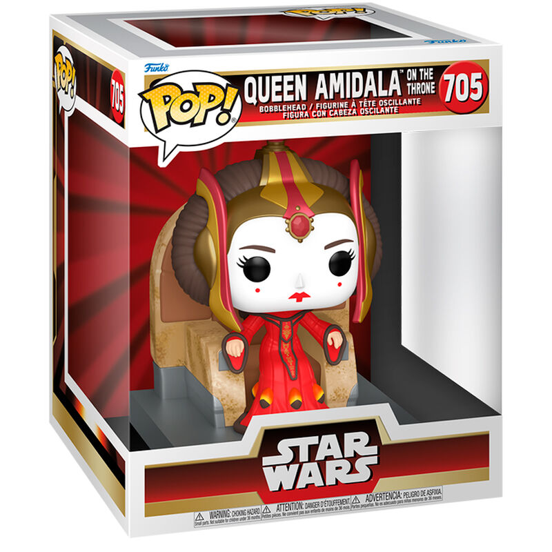 Figura POP Deluxe Star Wars Queen Amidala on the Throne_0