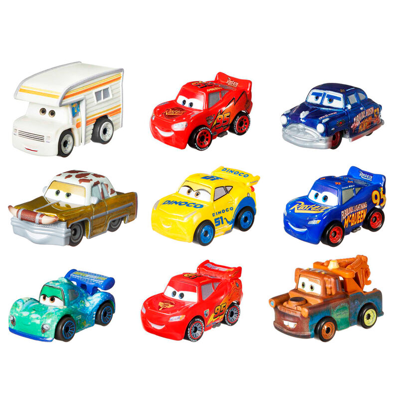 Blister 3 coches Cars Disney Pixar surtido_0