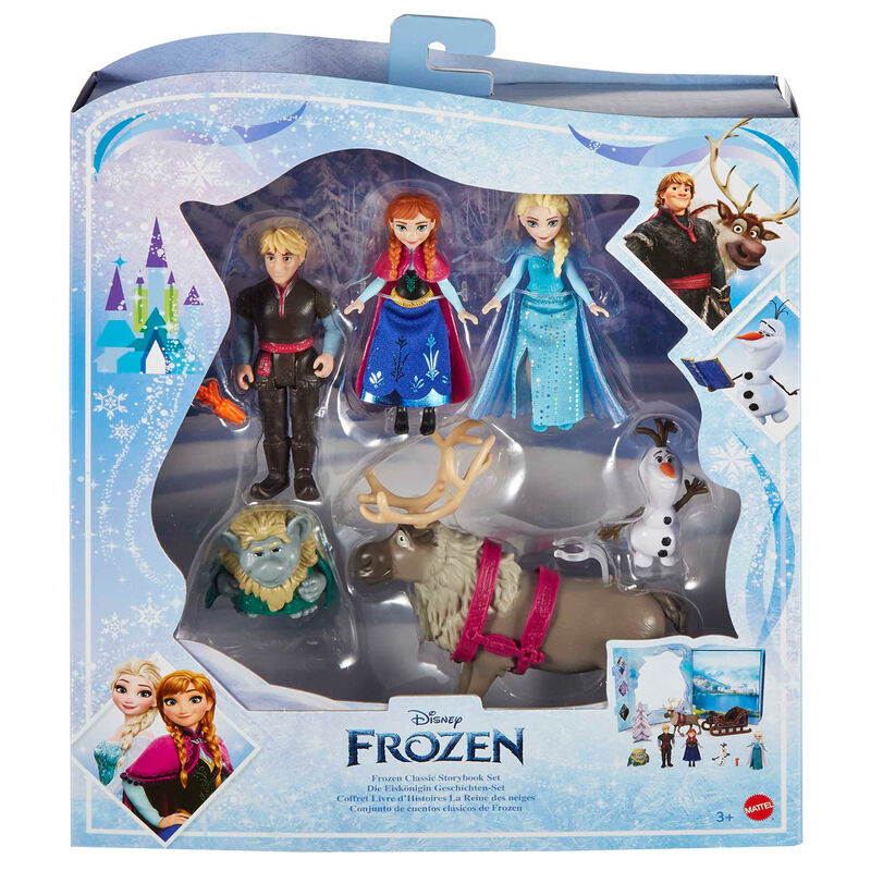 Blister 6 figuras Frozen Disney_0