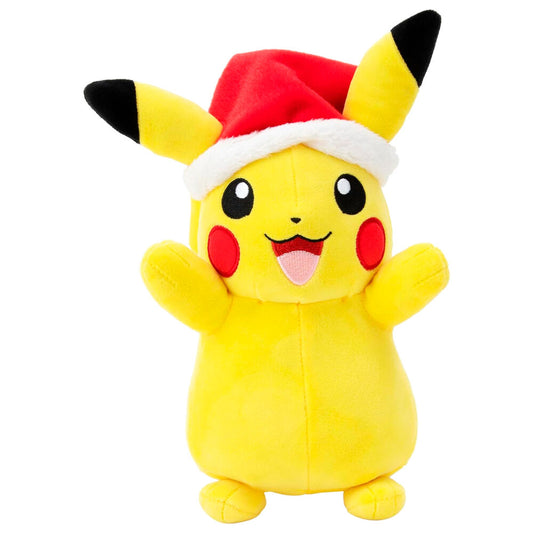 Peluche Pikachu Navidad Pokemon 20cm_0