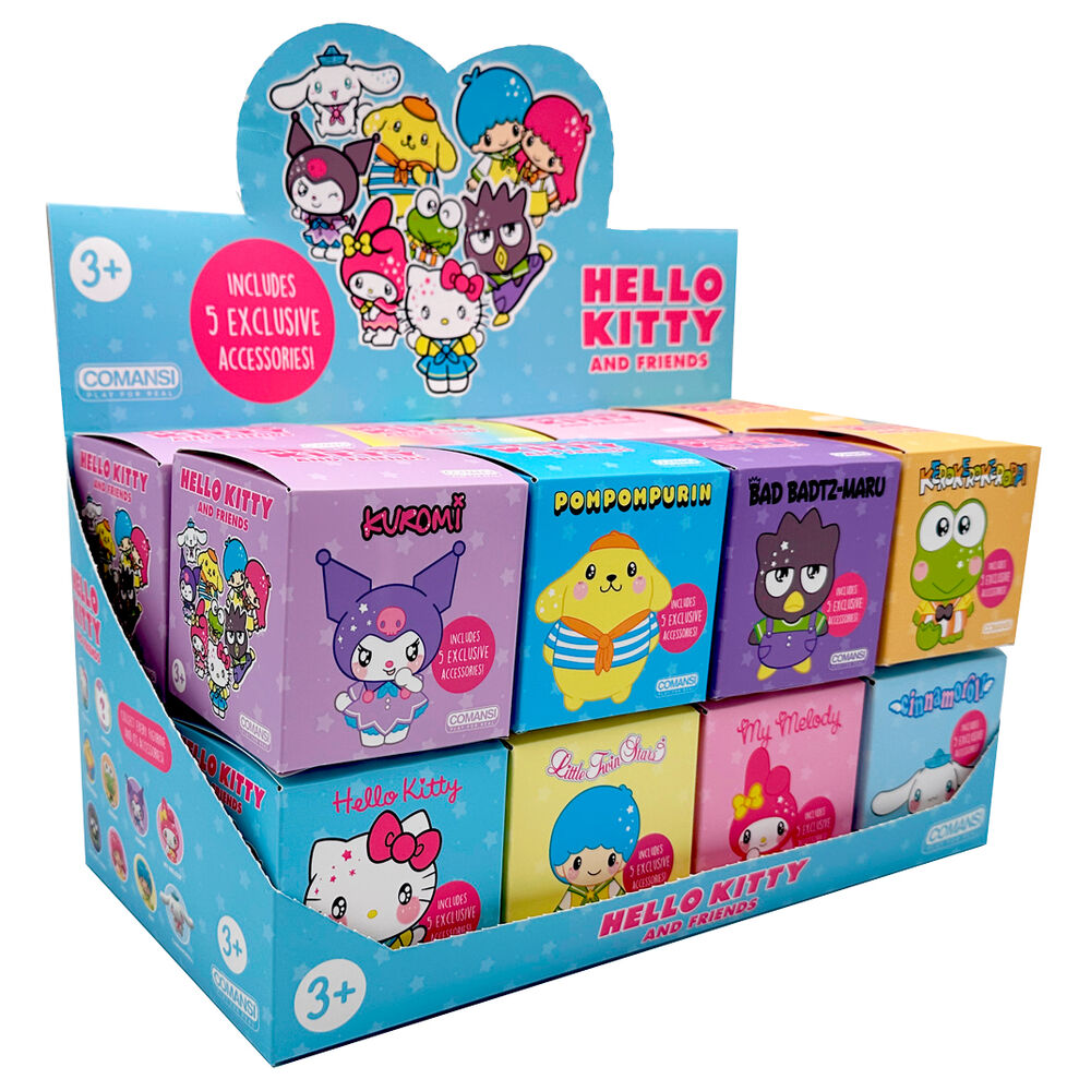 Figura Hello Kitty Kuromi Friends 6cm surtido_0