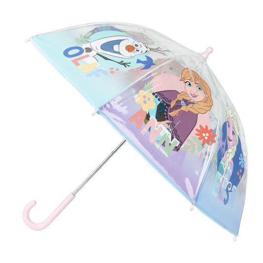 Paraguas manual burbuja Frozen Disney_0