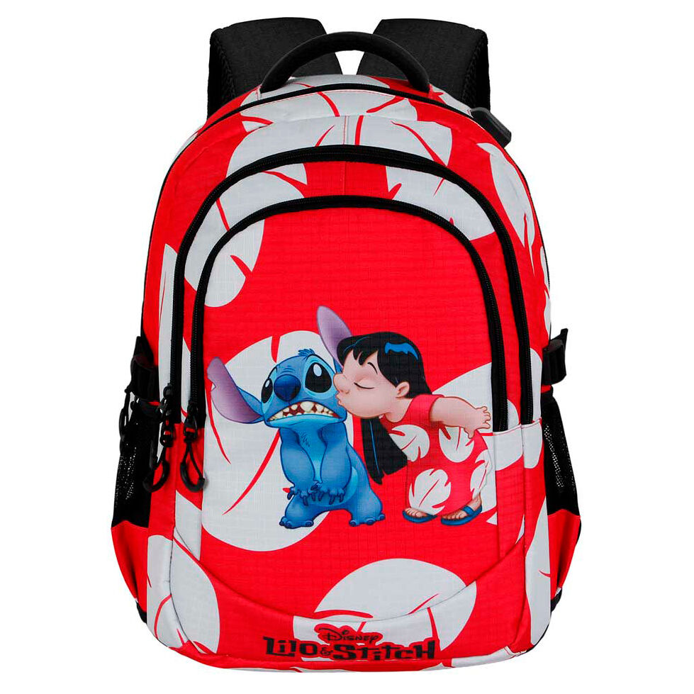 Mochila Kiss Stitch Disney 44cm adaptable_0
