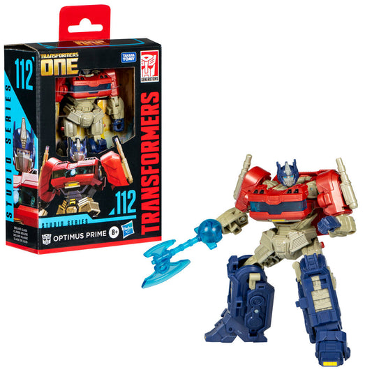 Figura Optimus Prime Deluxe Class Studio Series Transformers 11cm_0
