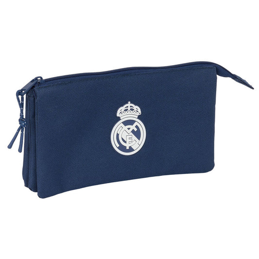 Portatodo azul marino Real Madrid triple_0