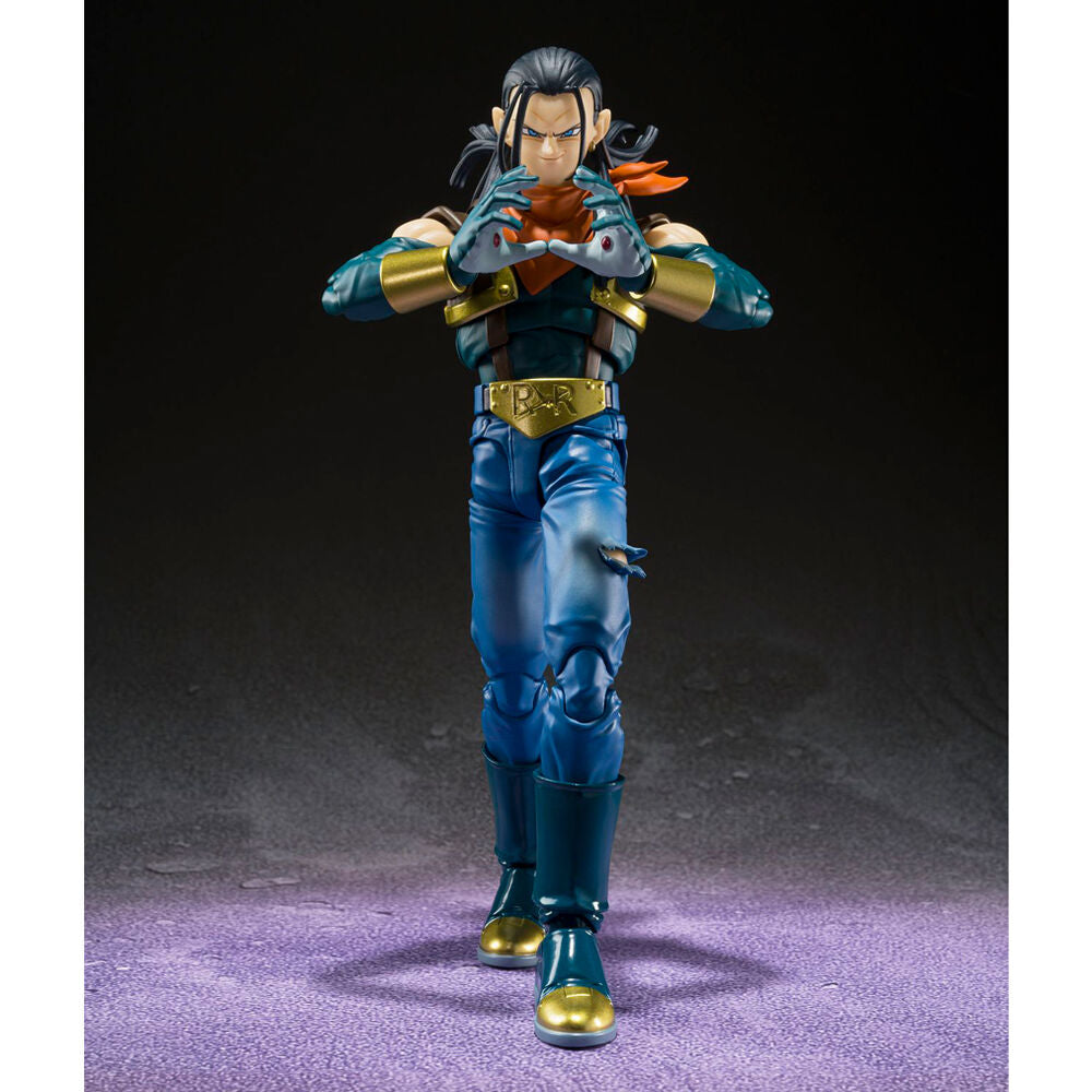 Figura SH Figuarts Super Android 17 Dragon Ball GT 20cm_0
