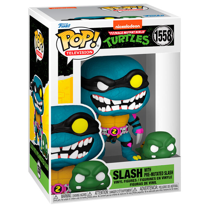 Figura POP Tortugas Ninja Slash & Pre mutated Slash_0