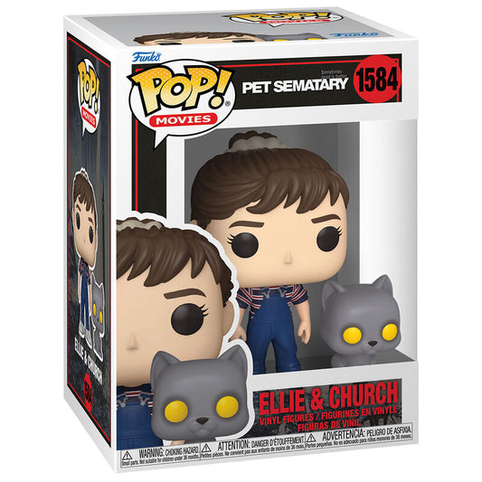 Figura POP Pet Sematary Ellie & Church_0